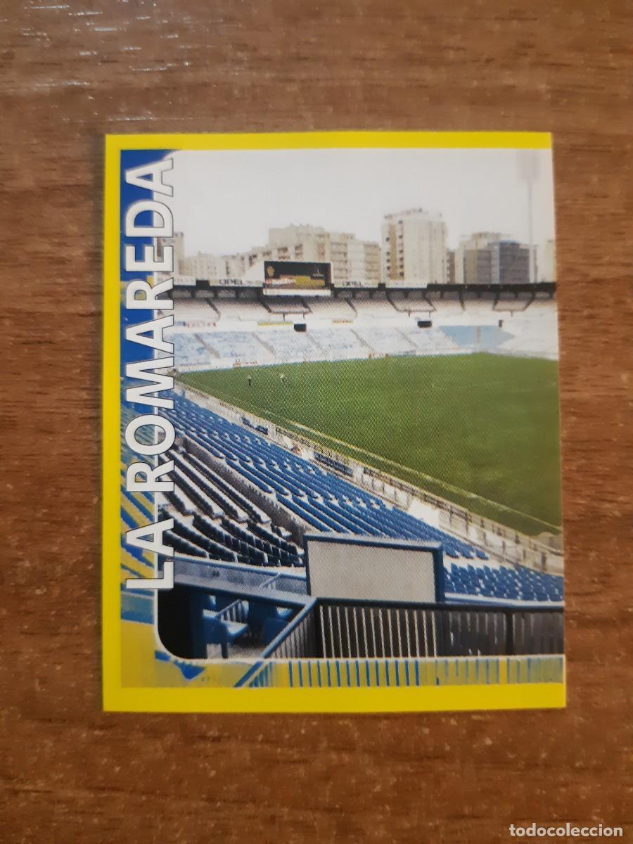 Cromos de f&uacute;tbol: N&deg;482 ESTADIO LA ROMAREDA 1/2 ZARAGOZA SUPER CAMPEONATO 98-99 PANINI SPORTS. NUNCA PEGADO, SIN PEGAR