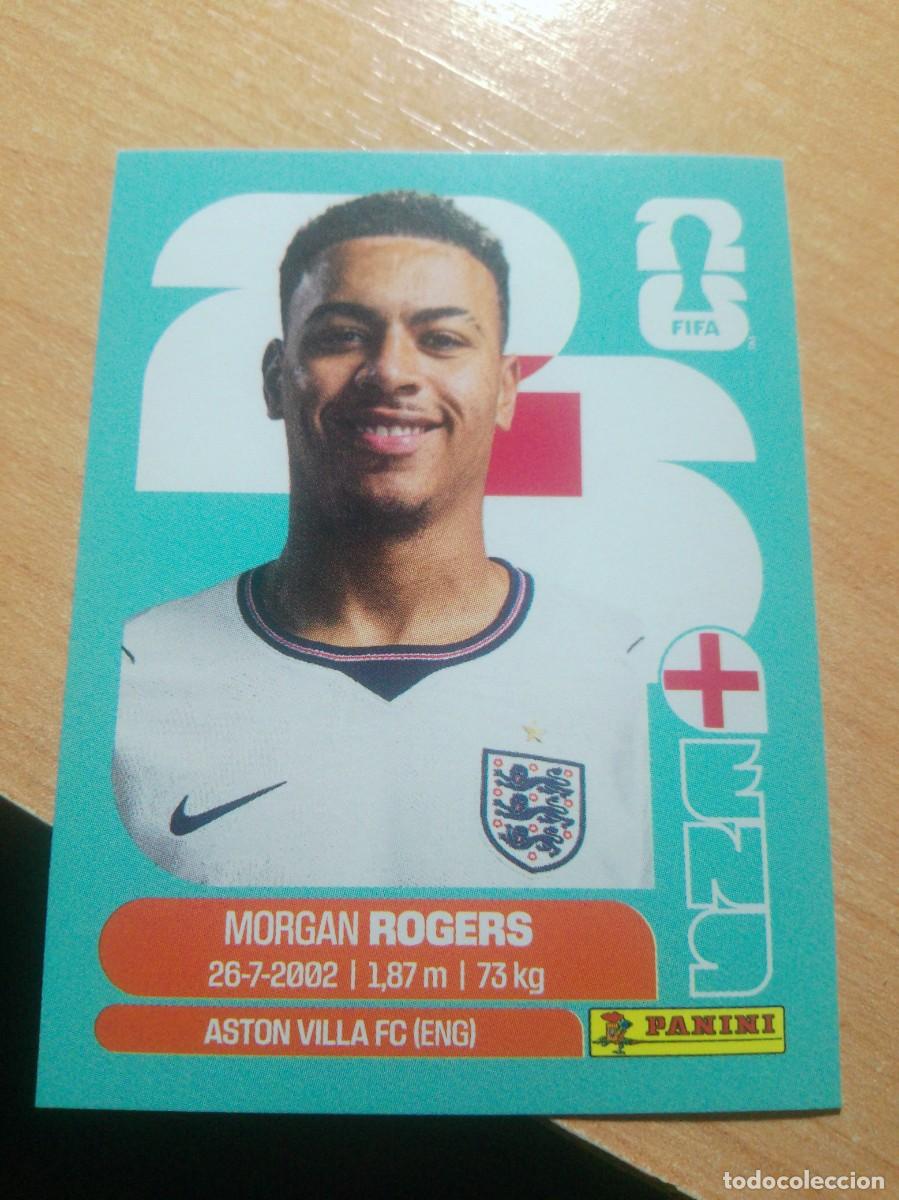 Cromos de f&uacute;tbol: ENG 14 MORGAN ROGERS INGLATERRA MUNDIAL FIFA WORLD CUP 2026 26 PANINI STICKERS NUEVO