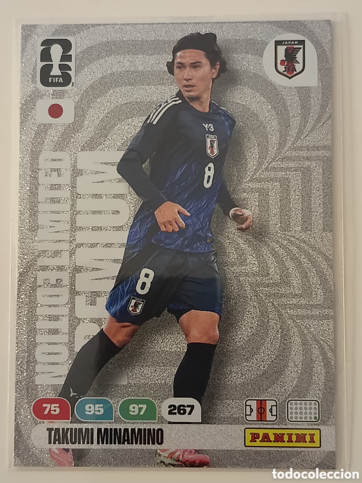 Cromos de f&uacute;tbol: Takumi Minamino edici&oacute;n limitada premium