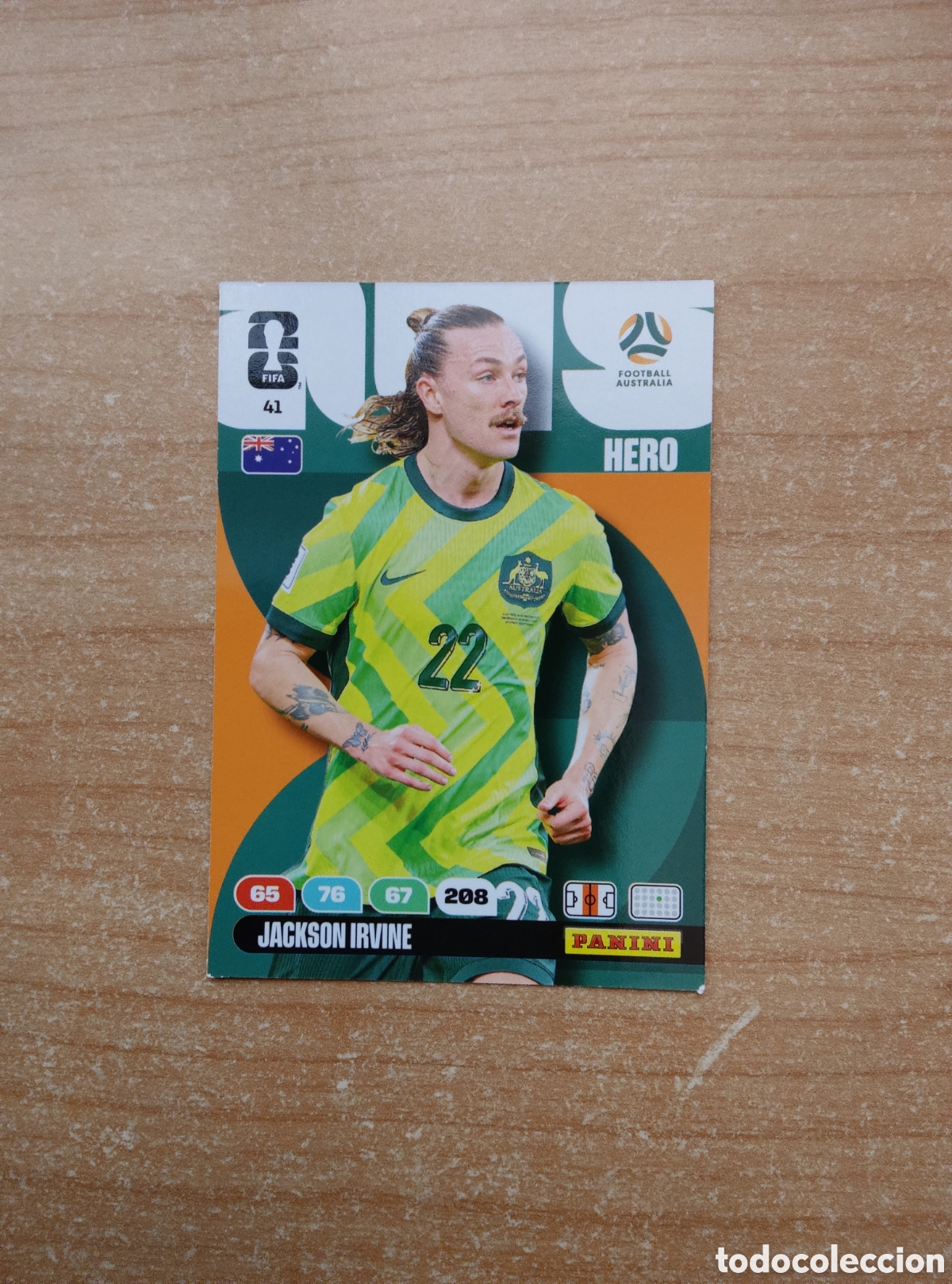 Cromos de f&uacute;tbol: 41 JACKSON IRVINE AUSTRALIA ADRENALYN XL MUNDIAL 2026