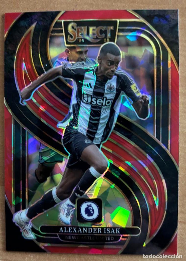 Cromos de f&uacute;tbol: PANINI SELECT PREMIER LEAGUE SOCCER 2024-2025 ALEXANDER ISAK (NEWCASTLE) MEZZANINE