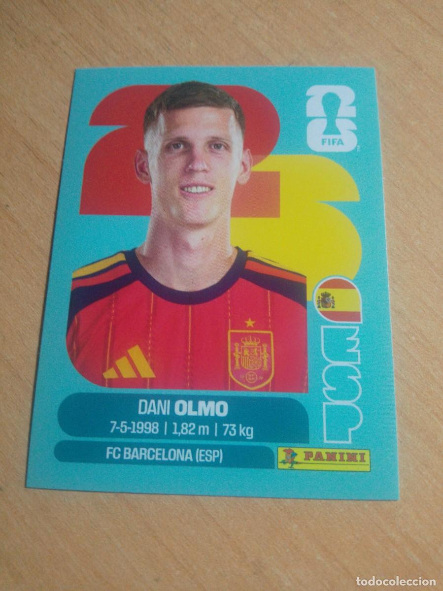 Cromos de f&uacute;tbol: DANI OLMO ESPA&Ntilde;A ESP 13 MUNDIAL FIFA WORLD CUP 2026 26 PANINI STICKERS NUEVO