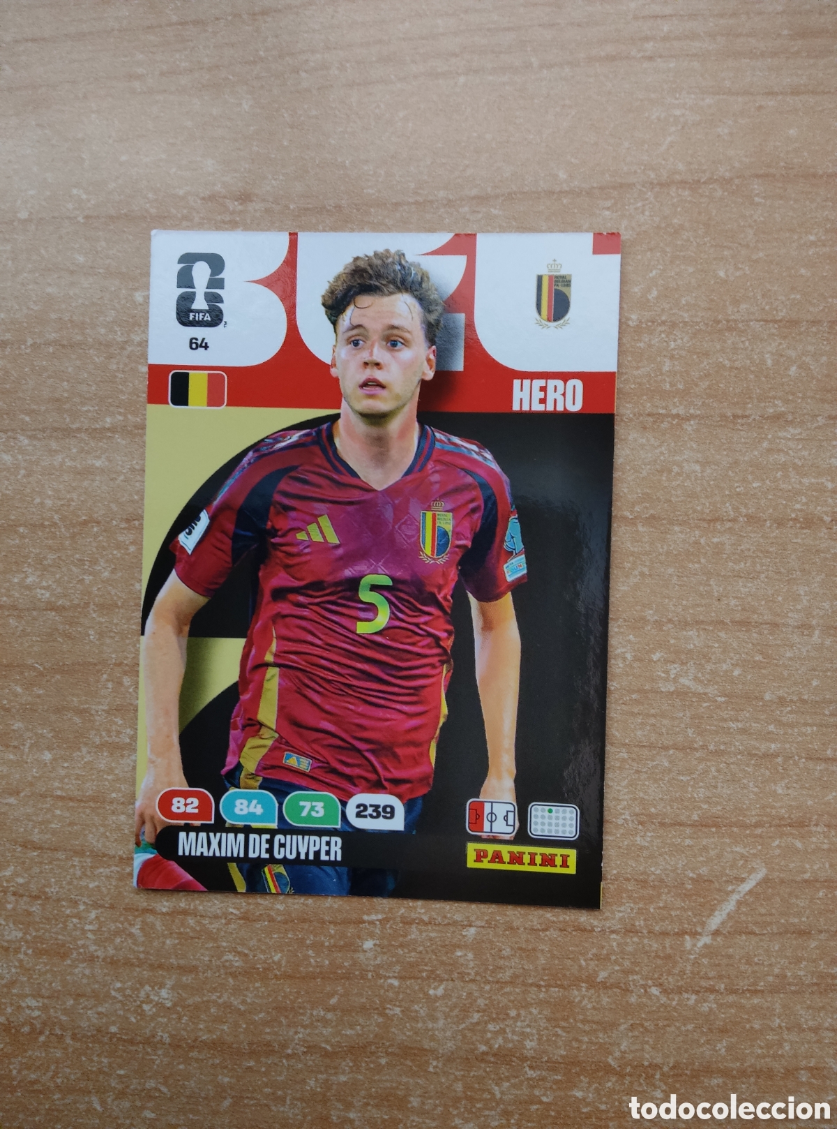 Cromos de f&uacute;tbol: 64 MAXIM DE CUYPER BELGICA ADRENALYN XL MUNDIAL 2026