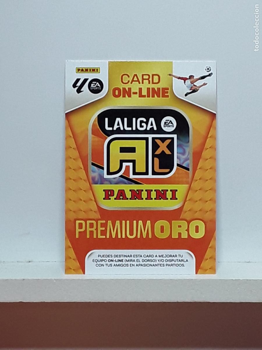 Cromos de f&uacute;tbol: ADRENALYN 2025 2026 25 26 ALBUM PANINI LIGA N LIMITADA PREMIUM ORO CARD ON-LINE