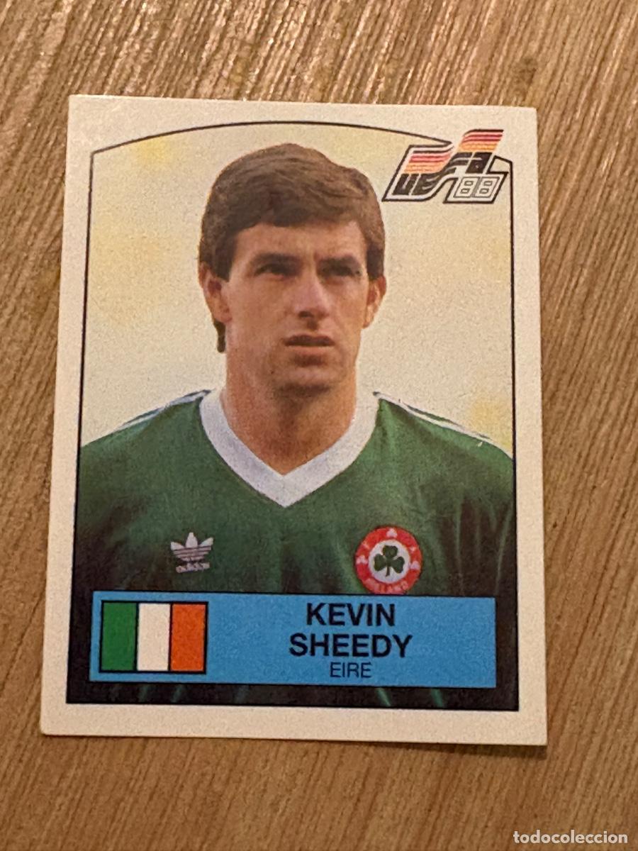 Cromos de Futebol: 21. CROMO STICKER SIN PEGAR PANINI EUROCOPA EURO 88 KEVIN SHEEDY N 200 IRLANDA EIRE