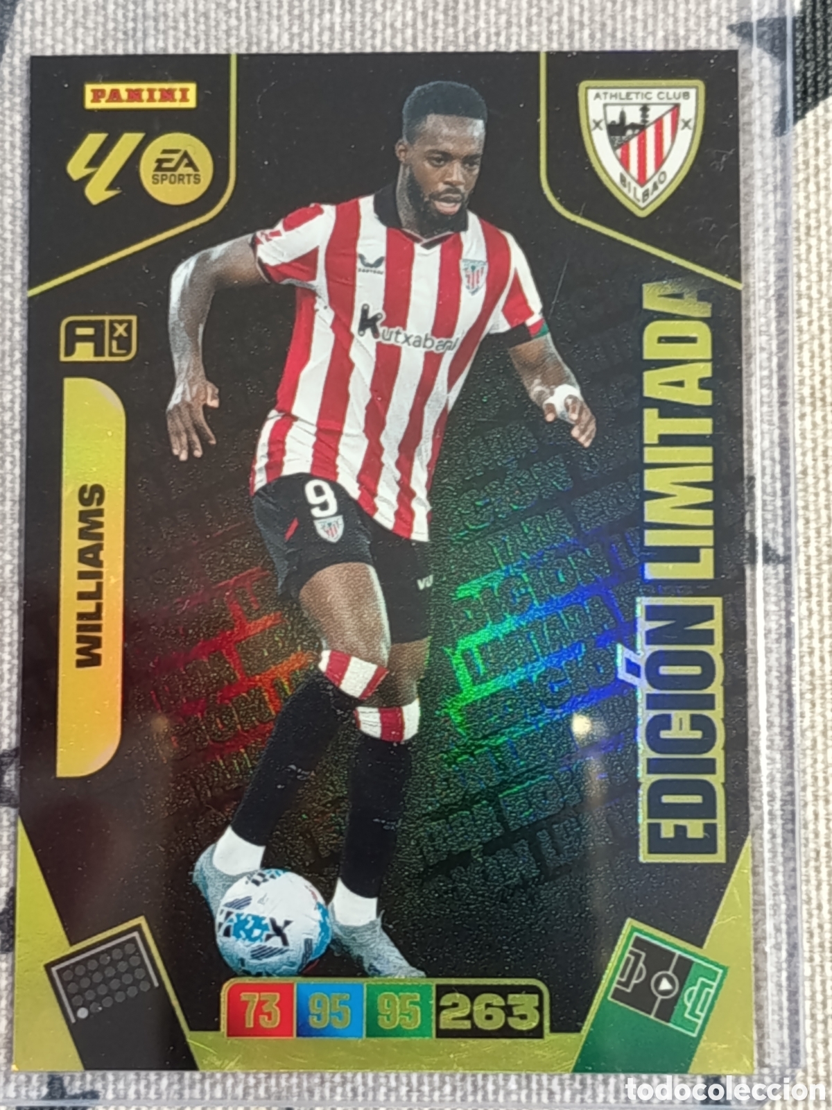 Football Stickers: Williams edici&oacute;n limitada adrenalyn 2025-2026