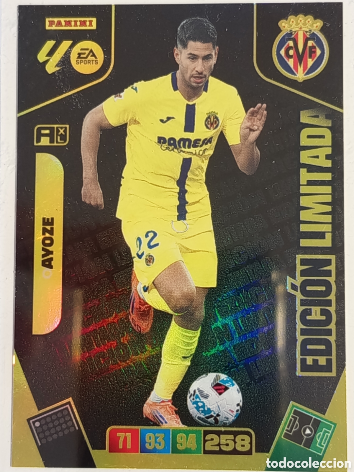 Cromos de f&uacute;tbol: Ayoze edici&oacute;n limitada adrenalyn 2025-2026
