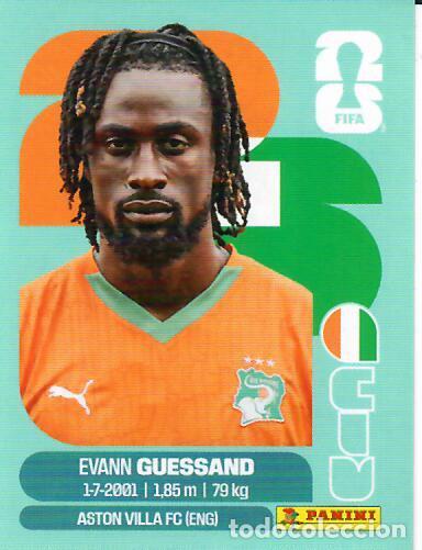 Cromos de f&uacute;tbol: CROMO PANINI MUNDIAL WORLD CUP 2026 - CIV19 CIV 19 - GUESSAND - COSTA DE MARFIL