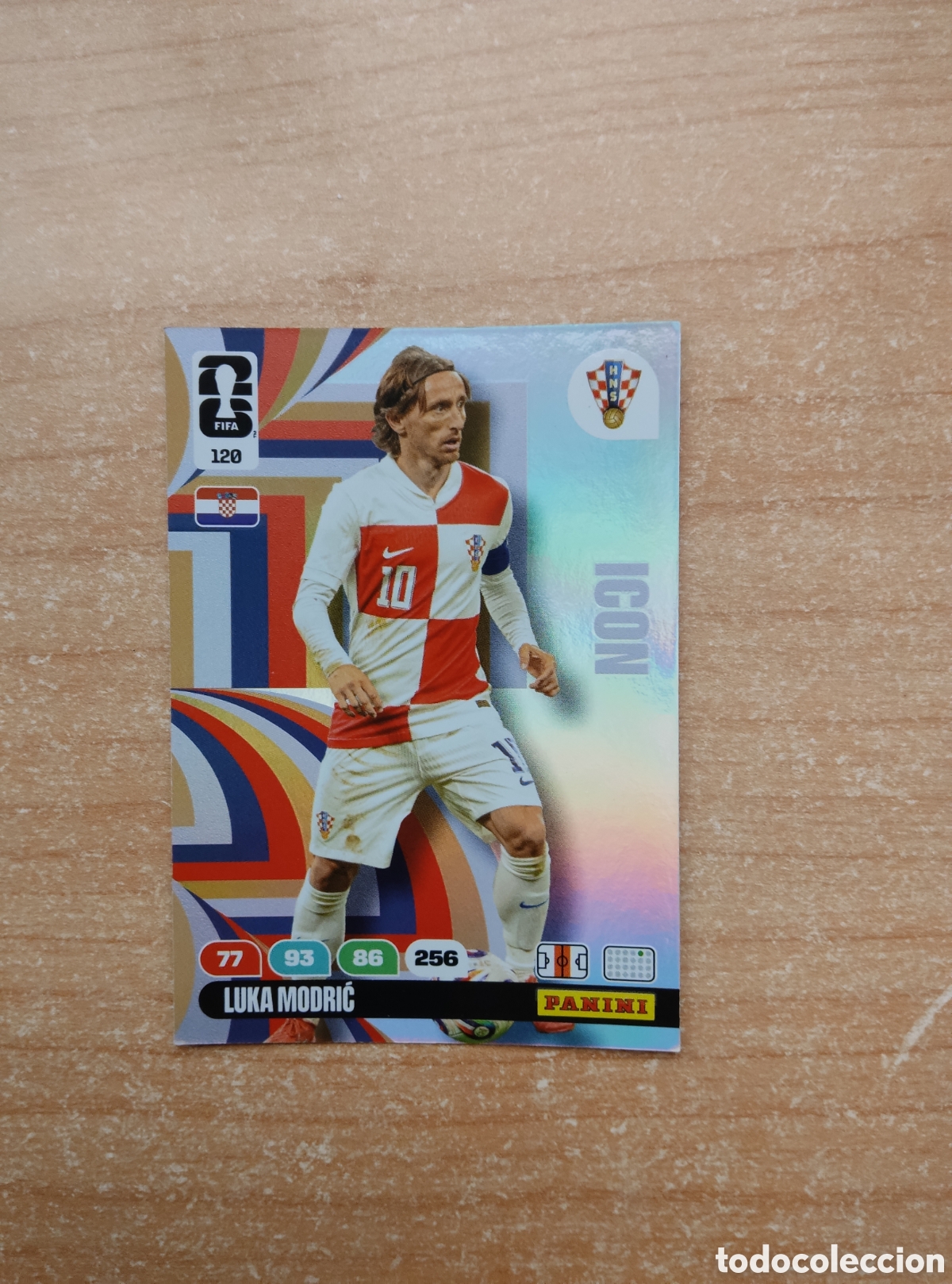 Cromos de f&uacute;tbol: 120 MODRIC ICON CROACIA ADRENALYN XL MUNDIAL 2026