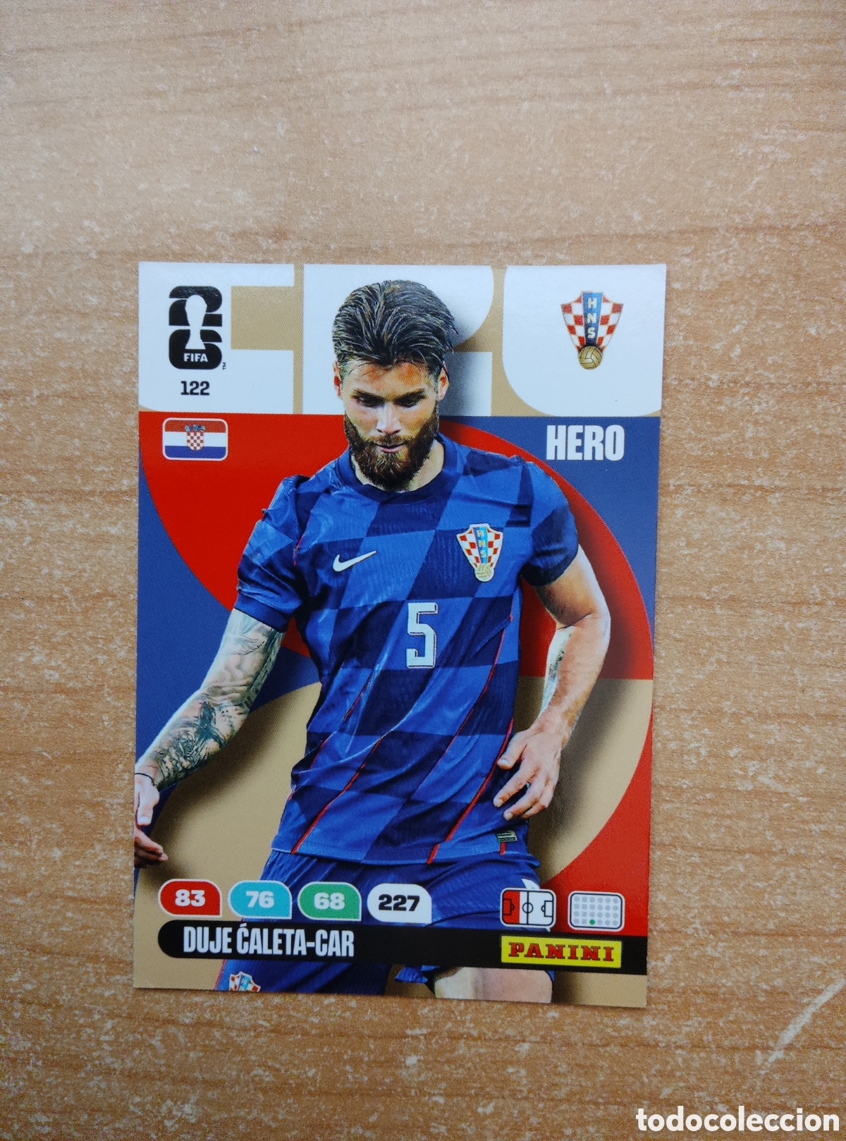 Cromos de f&uacute;tbol: 122 DUJE CALETA CAR CROACIA ADRENALYN XL MUNDIAL 2026