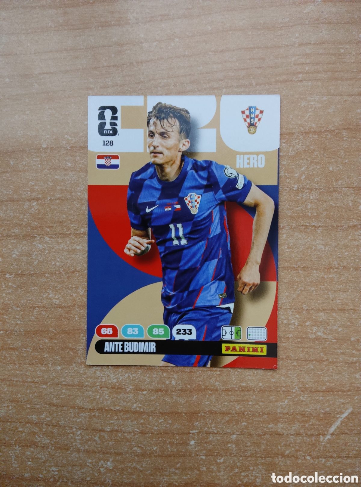 Cromos de f&uacute;tbol: 128 ANTE BUDIMIR CROACIA ADRENALYN XL MUNDIAL 2026