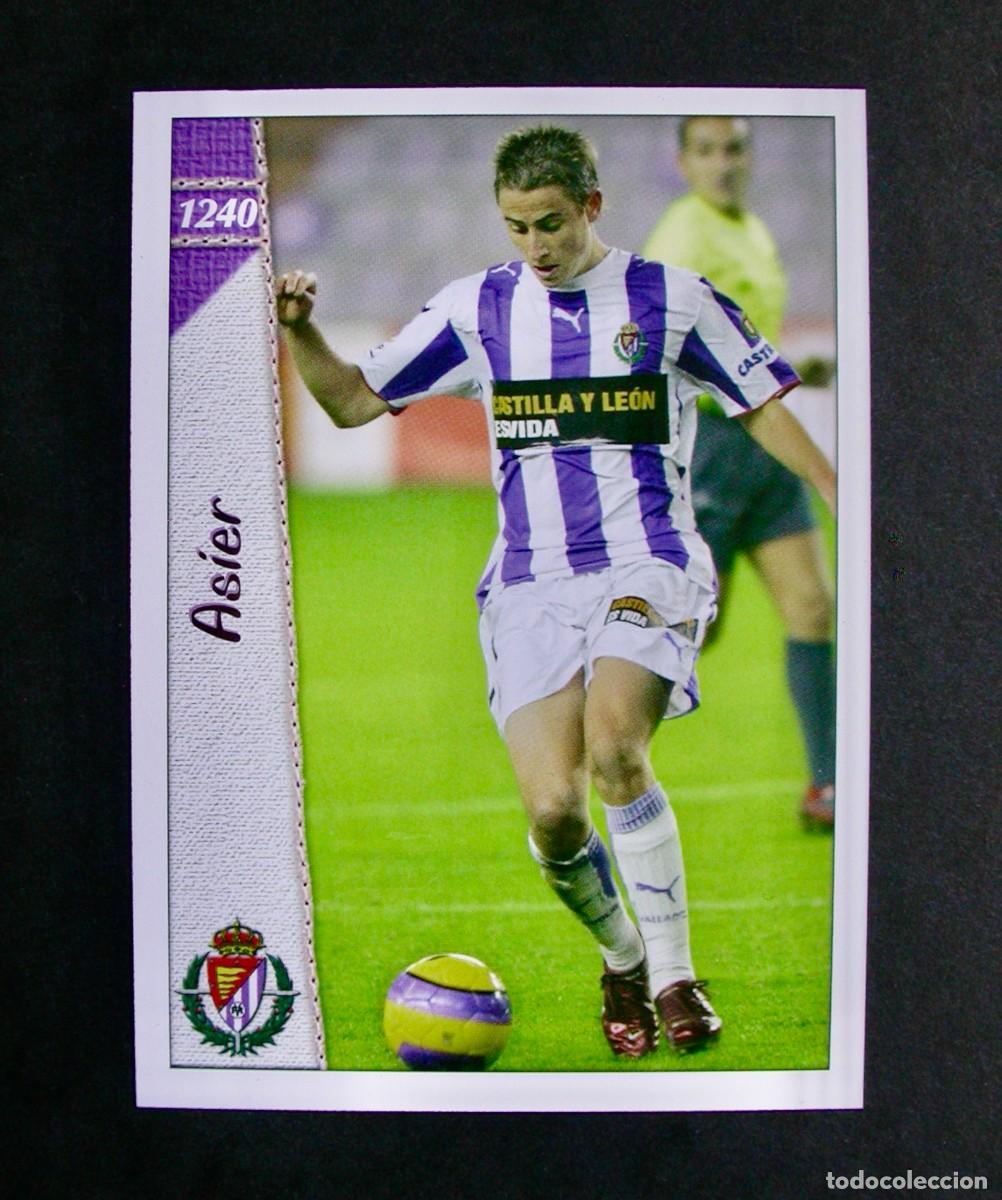 Cromos de f&uacute;tbol: 1240 ASIER / FICHA PLUS / FICHAS DE LA LIGA 2006 2007 06 07 / MUNDICROMO