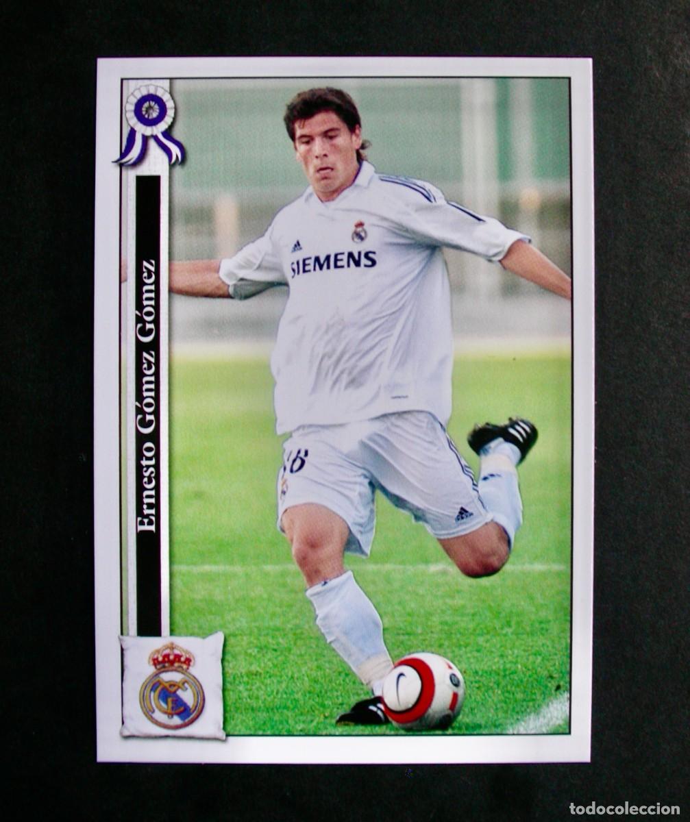 Cromos de f&uacute;tbol: 1004 ERNESTO R. MADRID CASTILLA / FICHAS DE LA LIGA 2005 2006 05 06 / MUNDICROMO
