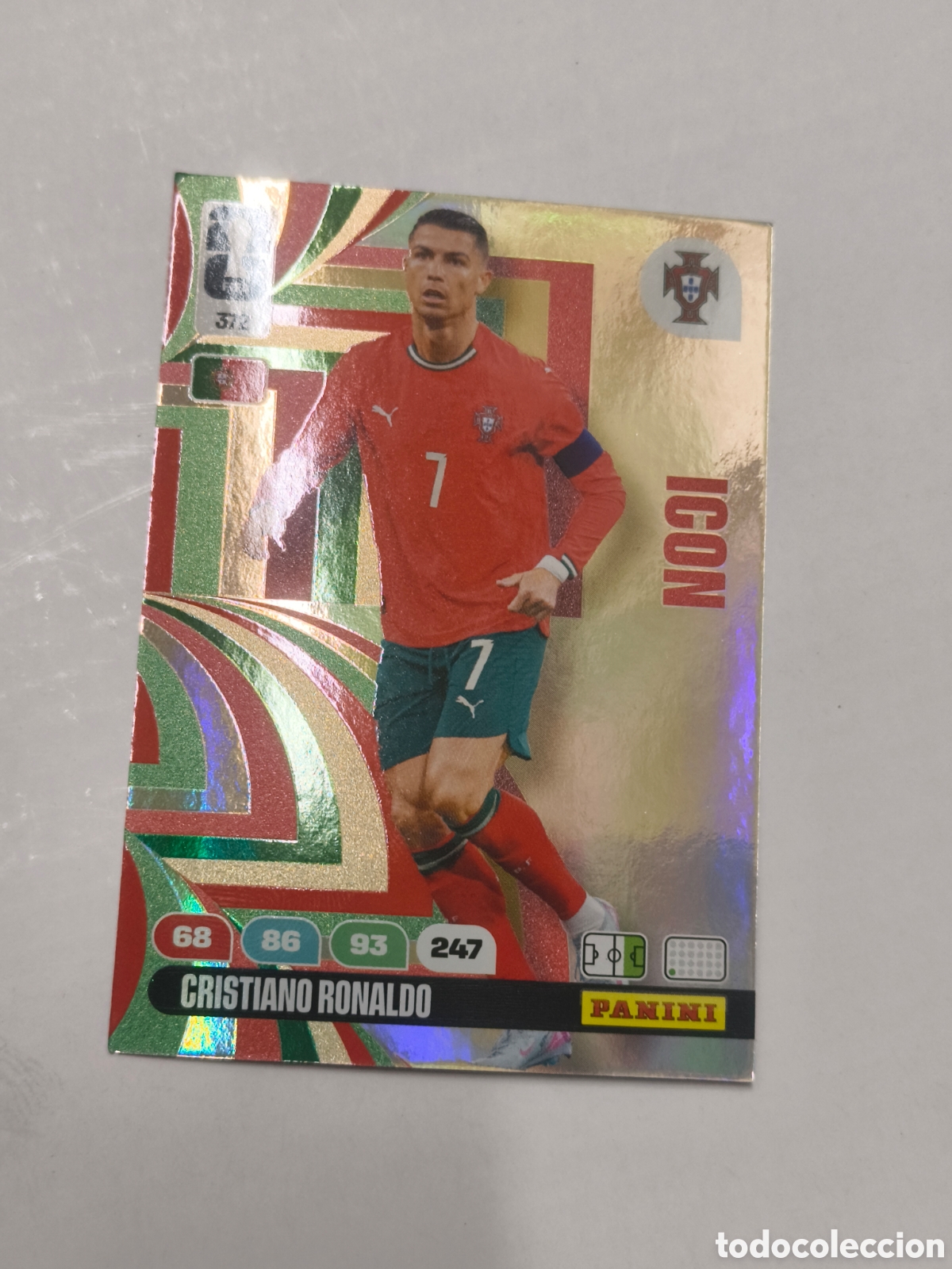 Cromos de f&uacute;tbol: Cristiano Ronaldo - Icon (Portugal)
