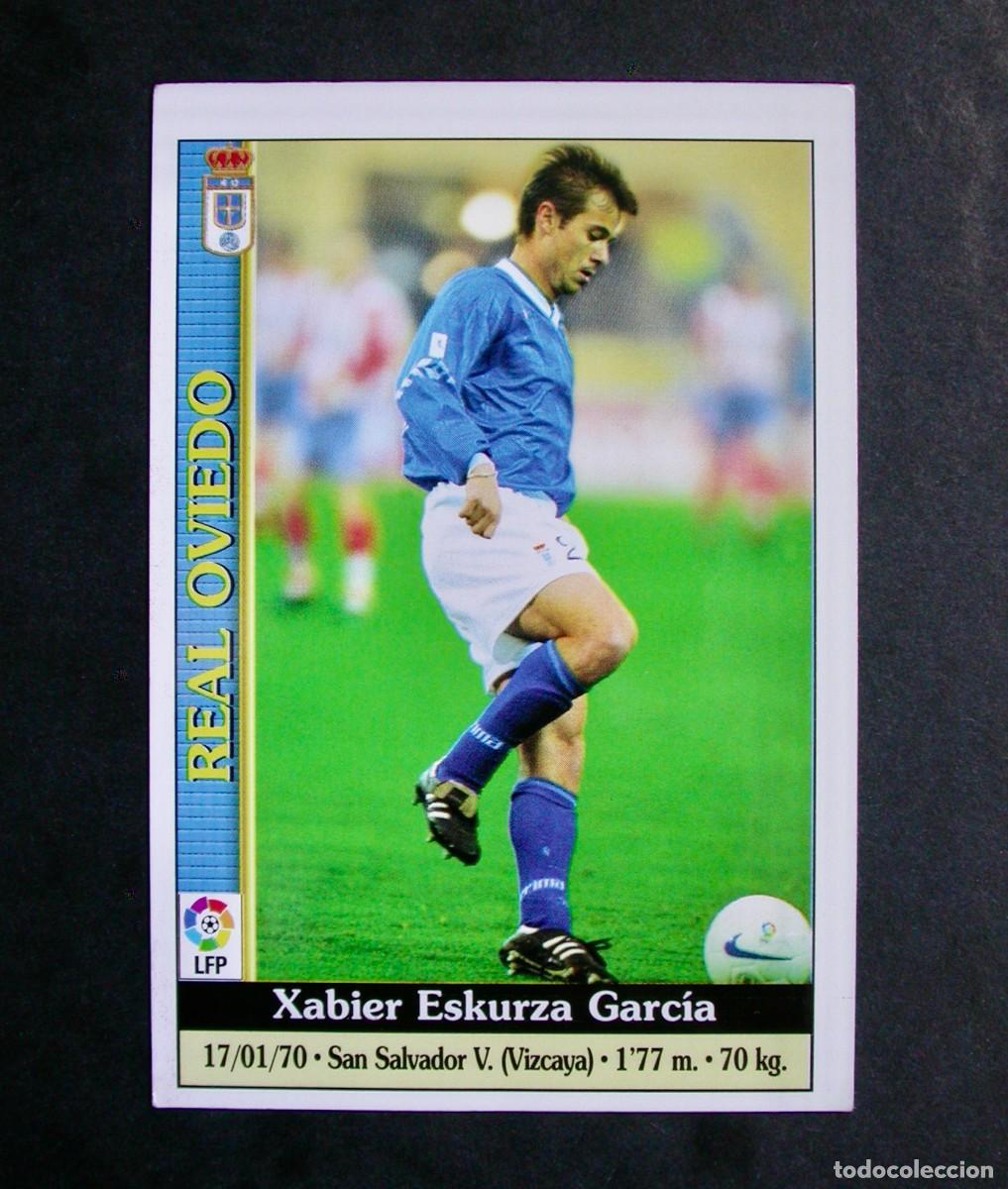Cromos de f&uacute;tbol: N&ordm; 240 ESKURZA, ERROR-ERR&Oacute;NEA DE LAS FICHAS DE LA LIGA 99-00 1999-2000 DE MUNDICROMO