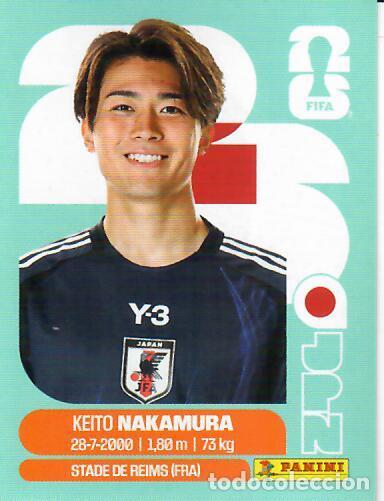 Cromos de f&uacute;tbol: CROMO PANINI MUNDIAL WORLD CUP 2026 - JPN15 JPN 15 - NAKAMURA - JAP&Oacute;N