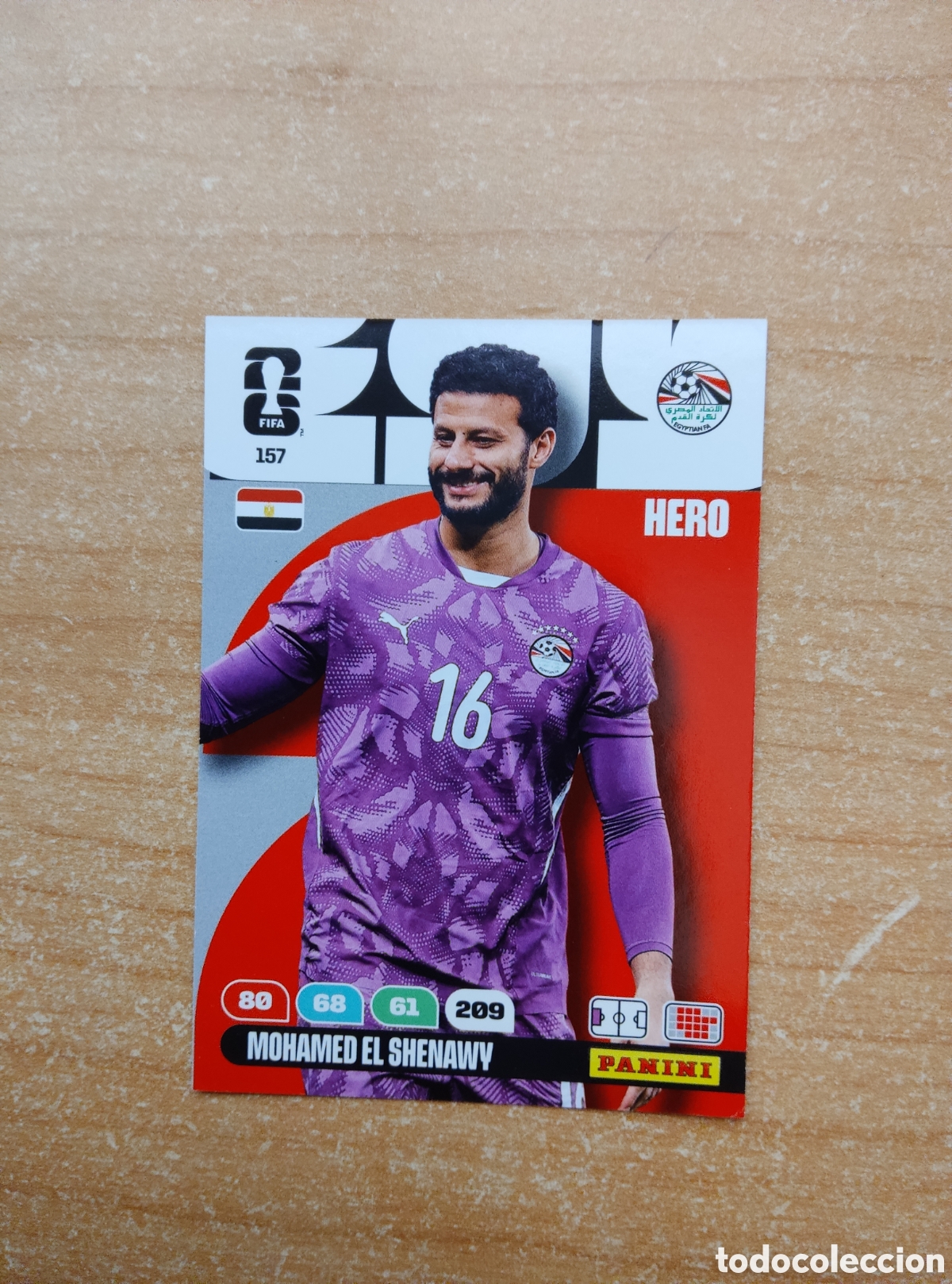 Cromos de f&uacute;tbol: 157 MOHAMED EL SHENAWY EGIPTO ADRENALYN XL MUNDIAL 2026