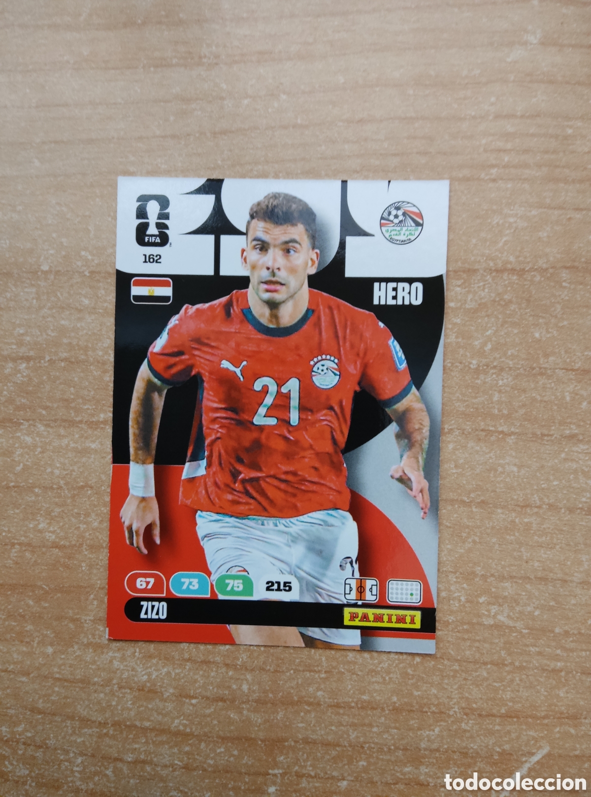 Cromos de f&uacute;tbol: 162 ZICO EGIPTO ADRENALYN XL MUNDIAL 2026
