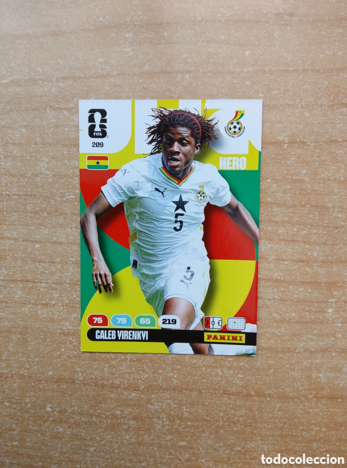 Cromos de f&uacute;tbol: 209 CALEB YIRENKYI GHANA ADRENALYN XL MUNDIAL 2026