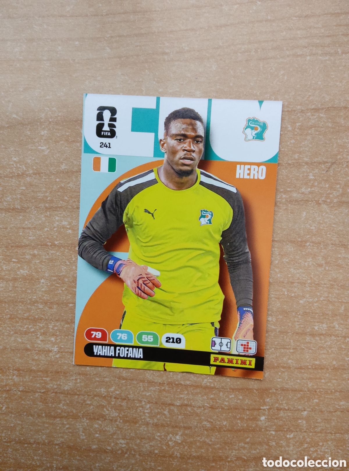 Cromos de f&uacute;tbol: 241 YAHIA FOFANA COSTA DE MARFIL ADRENALYN XL MUNDIAL 2026