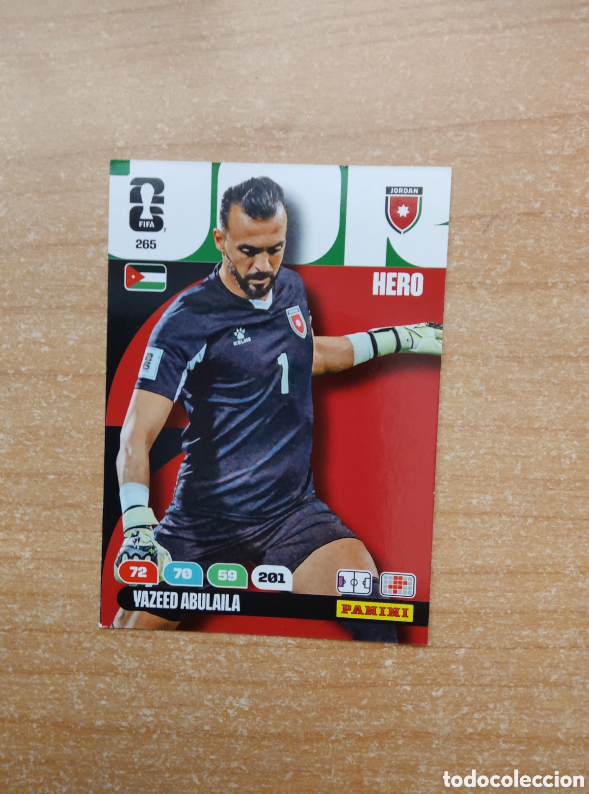 Cromos de f&uacute;tbol: 265 YAZEED ABULAILA JORDANIA ADRENALYN XL MUNDIAL 2026