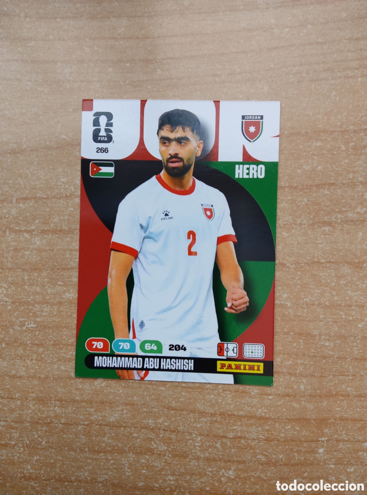 Cromos de f&uacute;tbol: 266 MOHAMMAD ABU HASHISH JORDANIA ADRENALYN XL MUNDIAL 2026