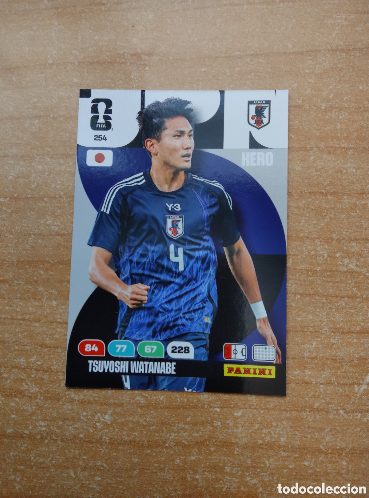 Cromos de f&uacute;tbol: 254 TSUYOSHI WATANABE JAPON ADRENALYN XL MUNDIAL 2026
