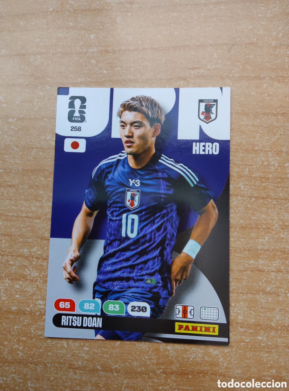 Cromos de f&uacute;tbol: 258 RITSU DOAN JAPON ADRENALYN XL MUNDIAL 2026