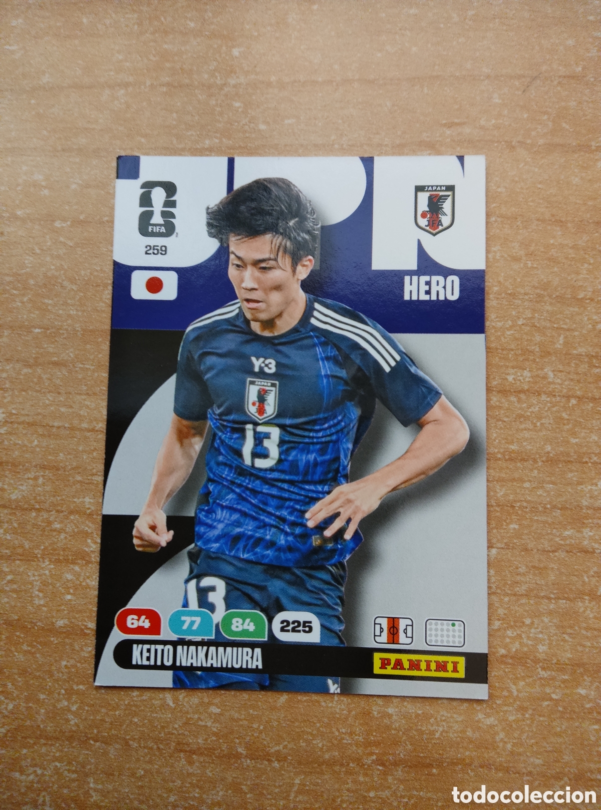 Cromos de f&uacute;tbol: 259 KEITO NAKAMURA JAPON ADRENALYN XL MUNDIAL 2026