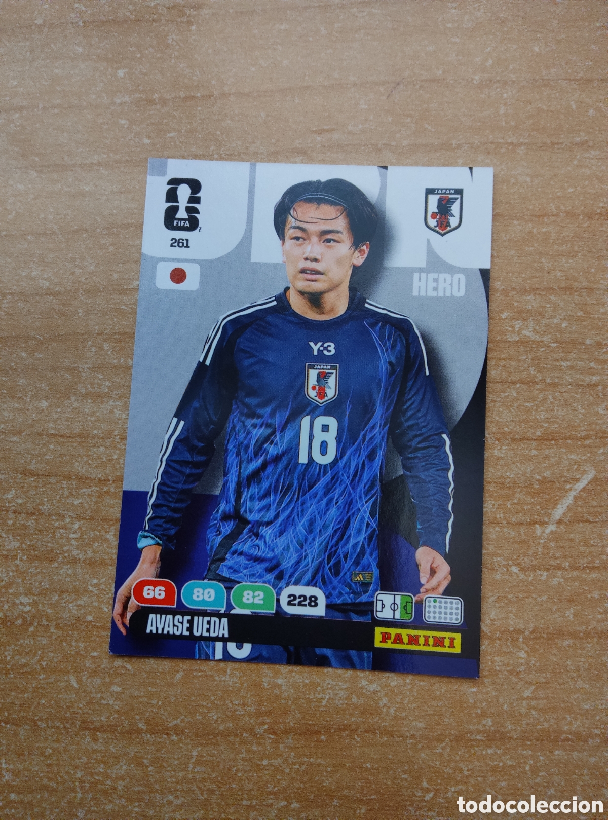 Cromos de f&uacute;tbol: 261 AYASE UEDA JAPON ADRENALYN XL MUNDIAL 2026