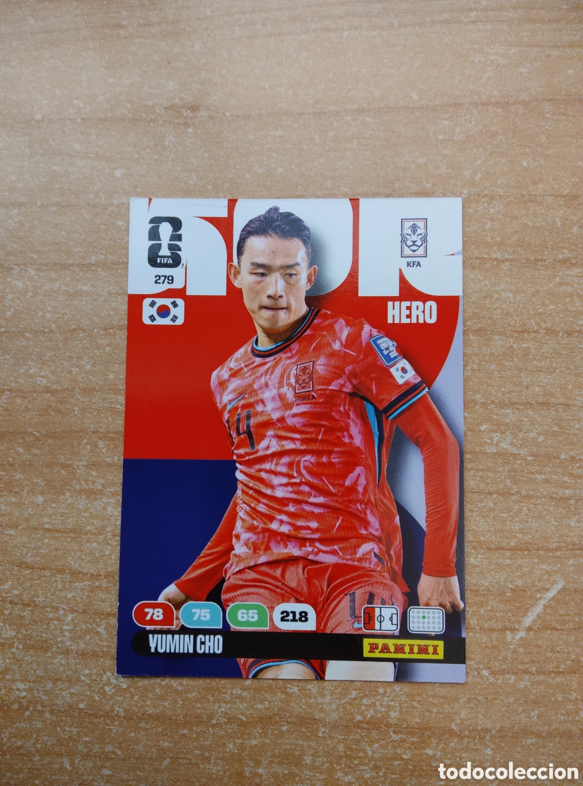 Cromos de f&uacute;tbol: 279 YUMIN CHO COREA DEL SUR ADRENALYN XL MUNDIAL 2026
