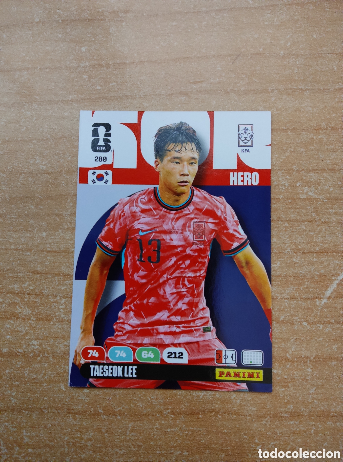 Cromos de f&uacute;tbol: 280 TAESEOK LEE COREA DEL SUR ADRENALYN XL MUNDIAL 2026