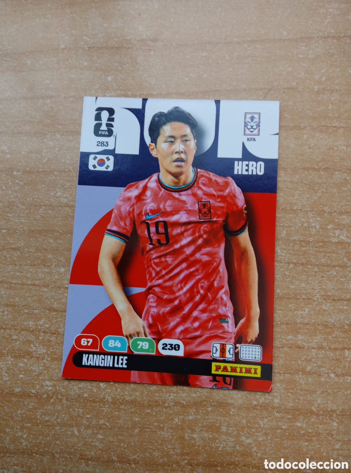 Cromos de f&uacute;tbol: 283 KANGIN LEE COREA DEL SUR ADRENALYN XL MUNDIAL 2026