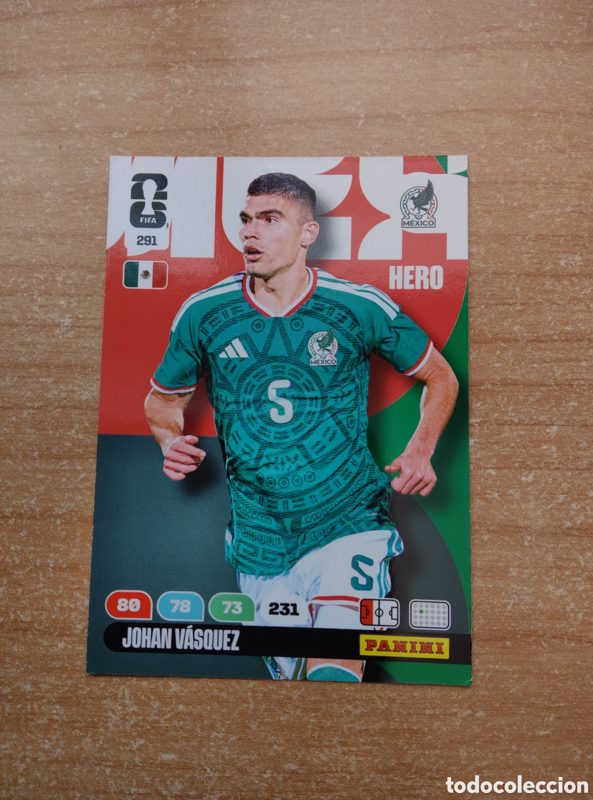 Cromos de f&uacute;tbol: 291 JOHAN VAZQUEZ MEXICO ADRENALYN XL MUNDIAL 2026