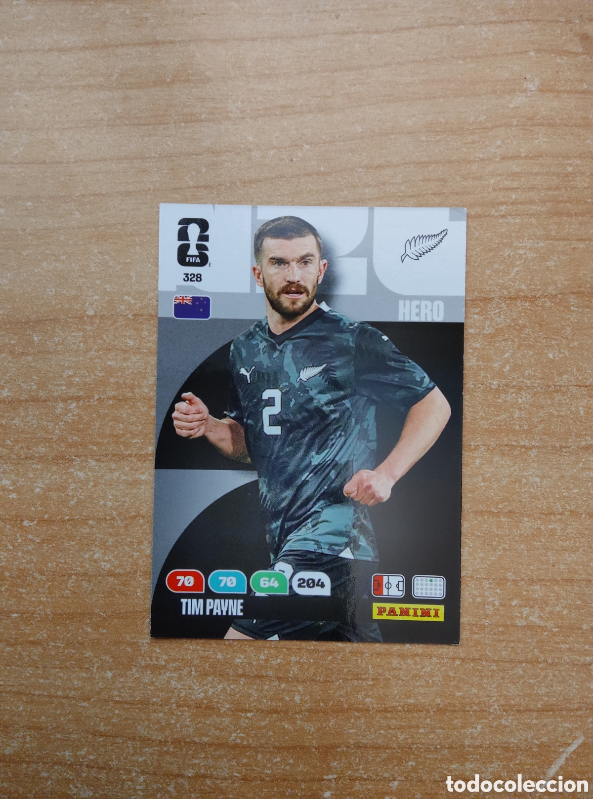 Cromos de f&uacute;tbol: 328 TIM PAYNE NUEVA ZELANDA ADRENALYN XL MUNDIAL 2026