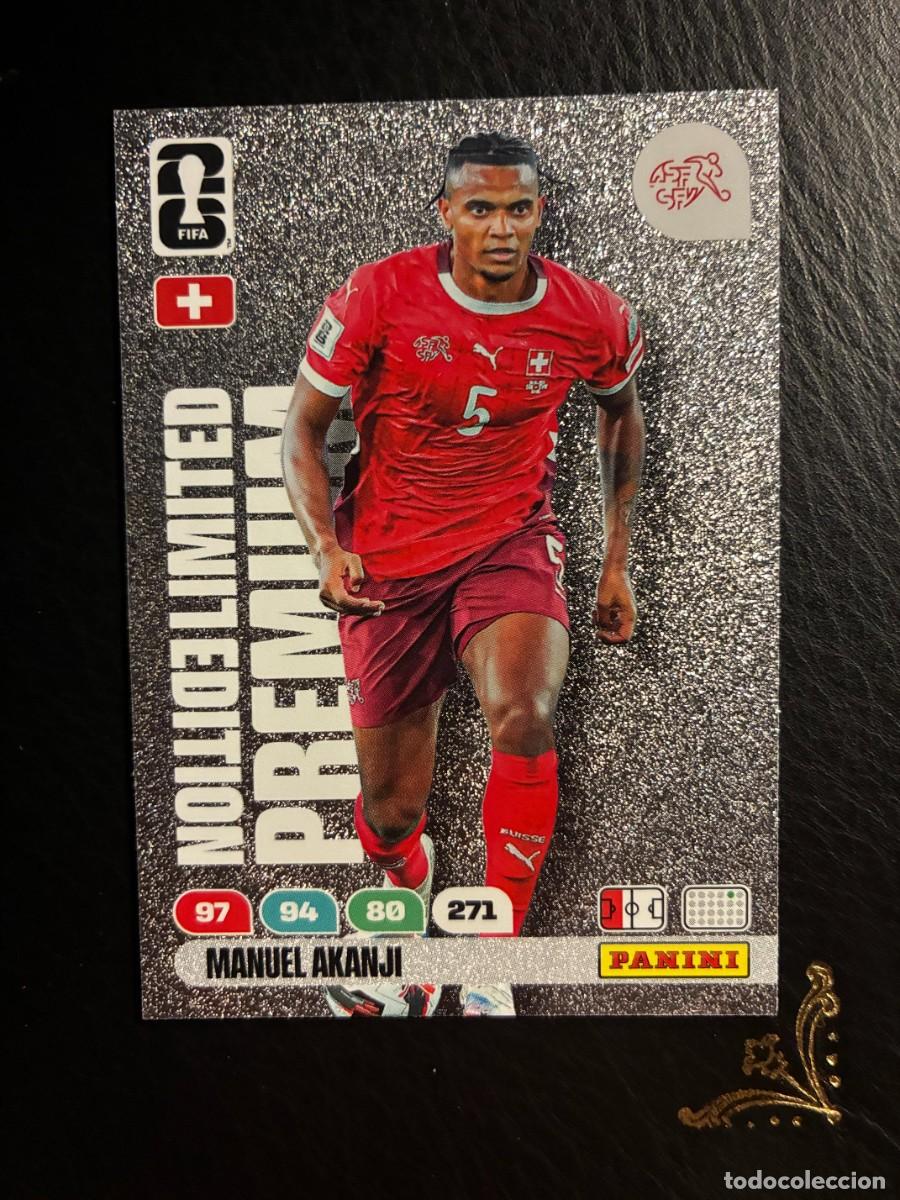 Cromos de f&uacute;tbol: MANUEL AKANJI LIMITED EDITION PREMIUM FIFA WORLD CUP ADRENALYN MUNDIAL 2026 26 PANINI