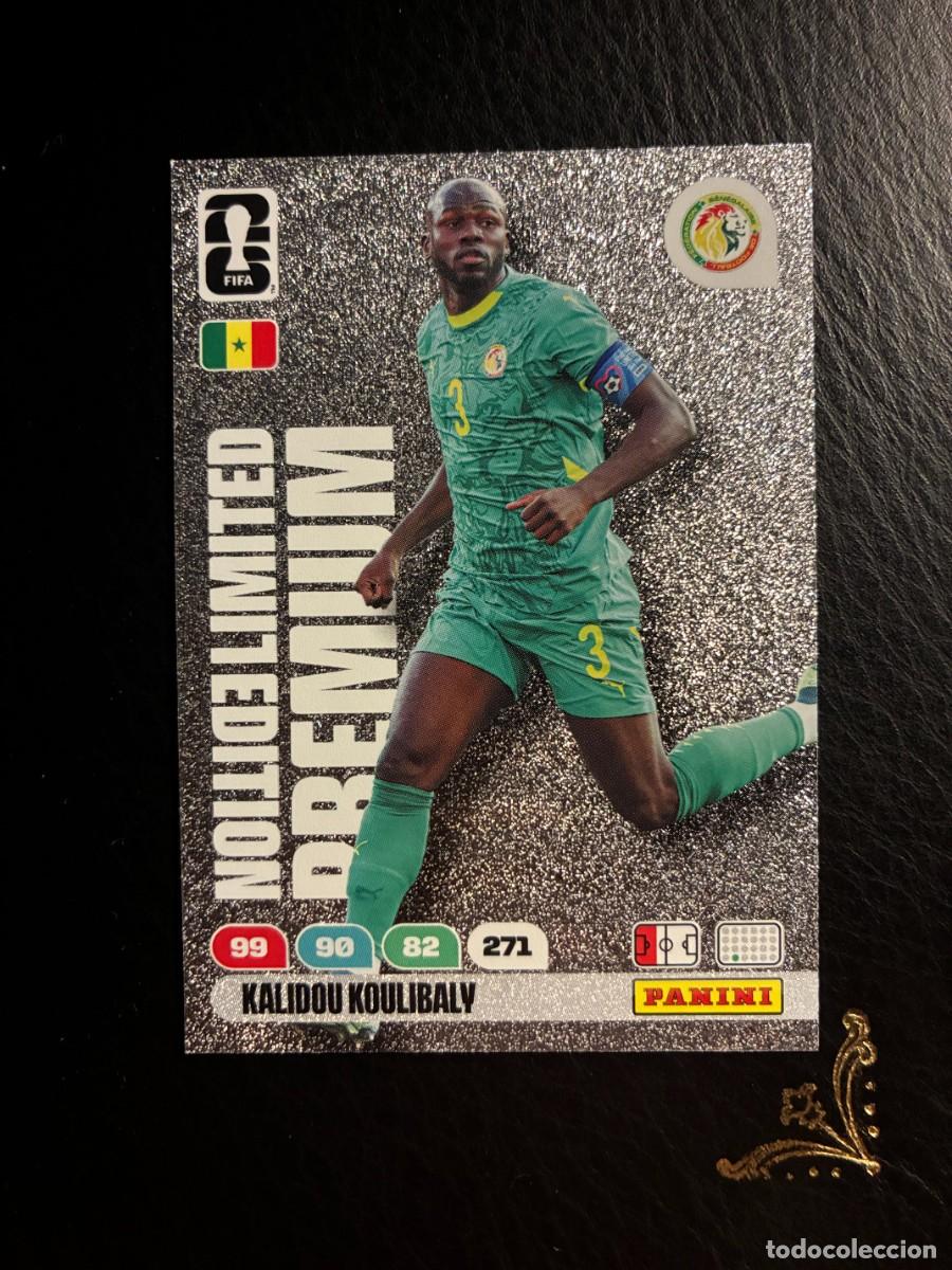 Cromos de f&uacute;tbol: KALIDOU KOULIBALY LIMITED EDITION PREMIUM FIFA WORLD CUP ADRENALYN MUNDIAL 2026 26 PANINI