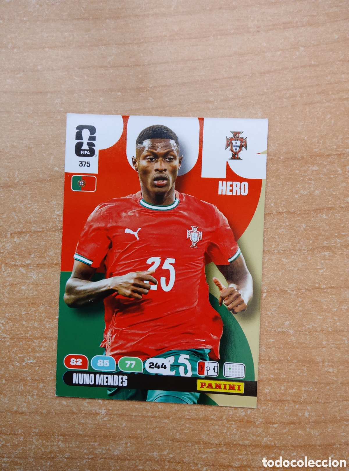 Cromos de f&uacute;tbol: 375 NUNO MENDES PORTUGAL ADRENALYN XL MUNDIAL 2026