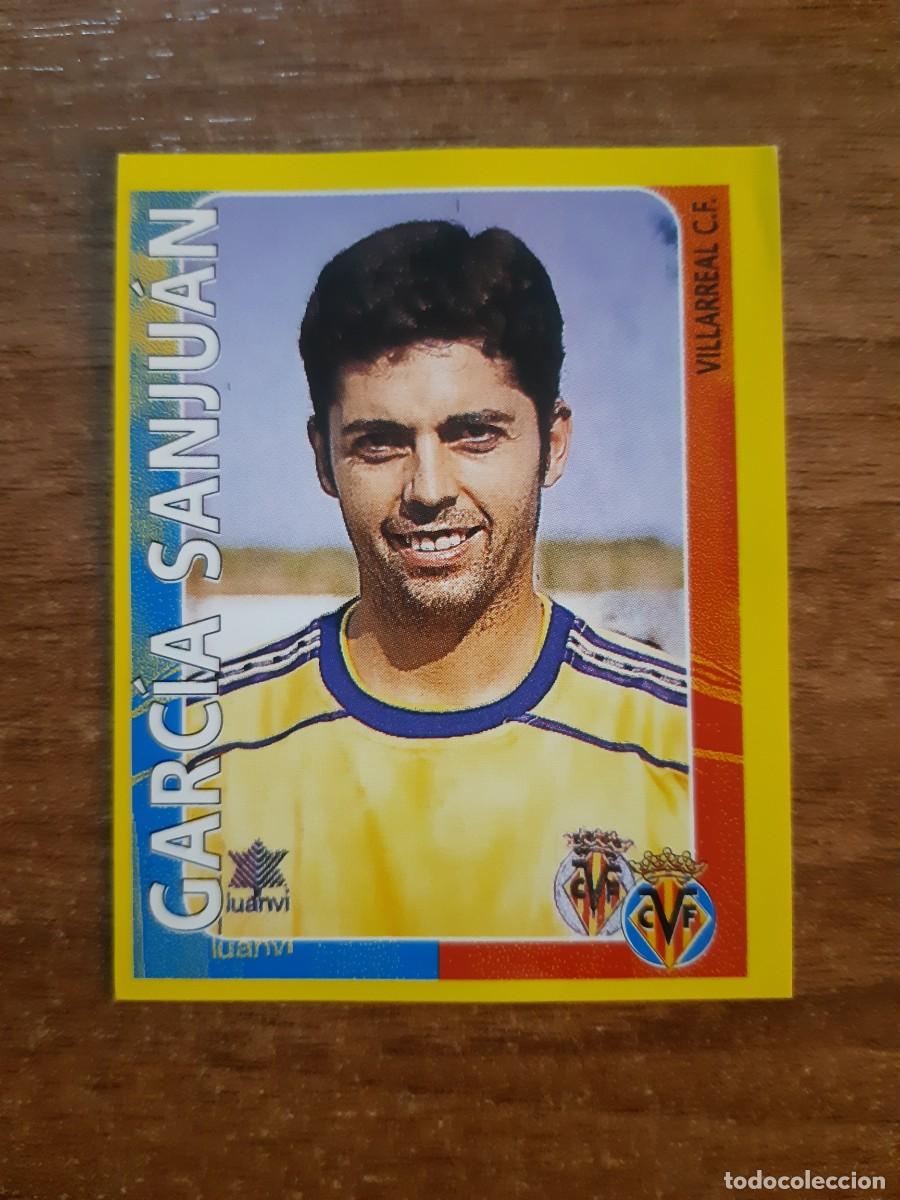 Cromos de f&uacute;tbol: N&deg;467 GARC&Iacute;A SANJUAN VILLARREAL SUPER CAMPEONATO 98-99 PANINI SPORTS. NUNCA PEGADO, SIN PEGAR