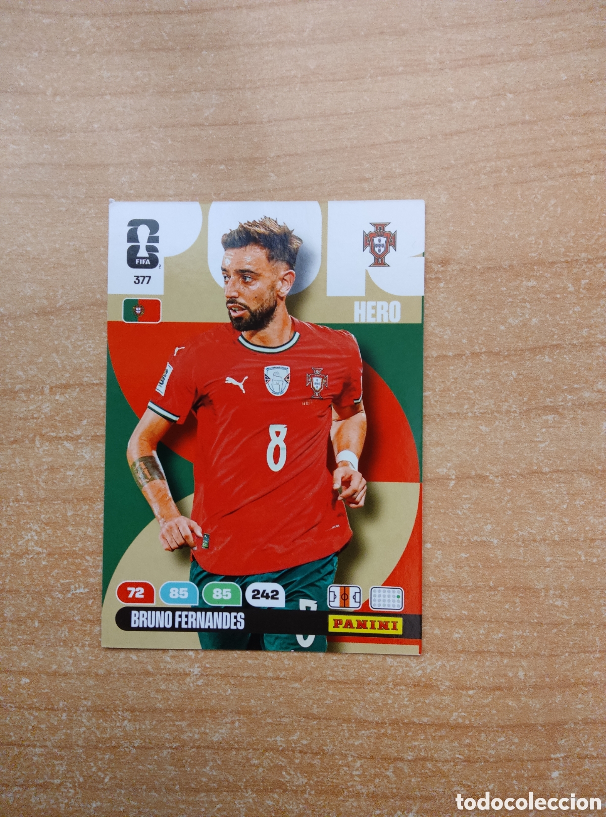 Cromos de f&uacute;tbol: 377 BRUNO FERNANDES PORTUGAL ADRENALYN XL MUNDIAL 2026
