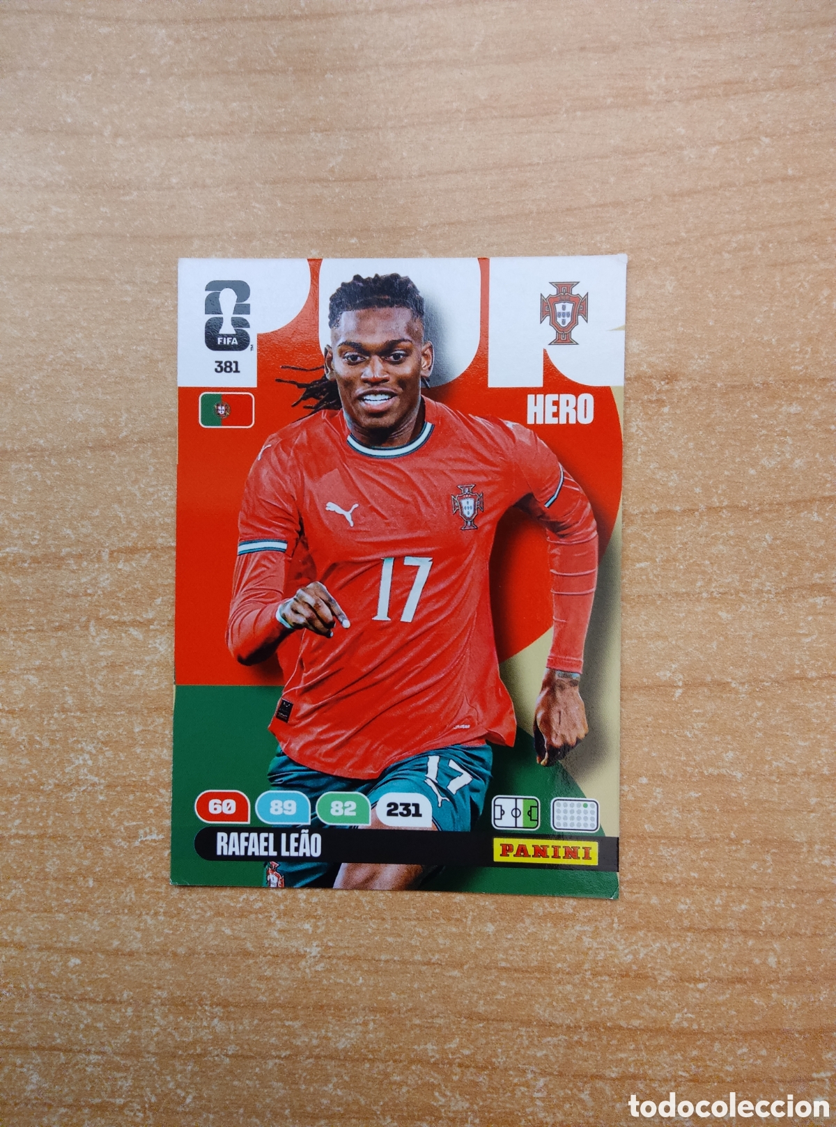 Cromos de f&uacute;tbol: 381 RAFAEL LEAO PORTUGAL ADRENALYN XL MUNDIAL 2026
