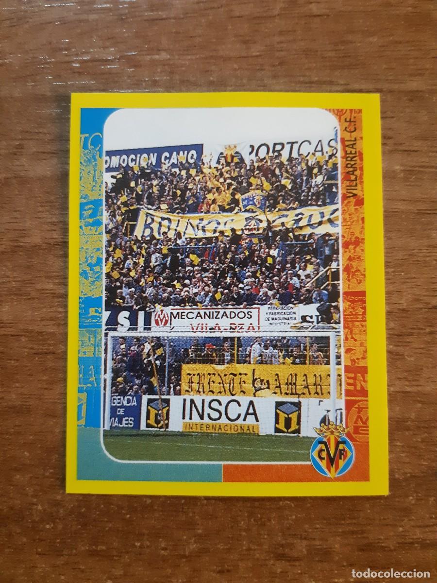 Cromos de f&uacute;tbol: N&deg;456 AFICI&Oacute;N VILLARREAL SUPER CAMPEONATO 98-99 PANINI SPORTS. NUNCA PEGADO, SIN PEGAR