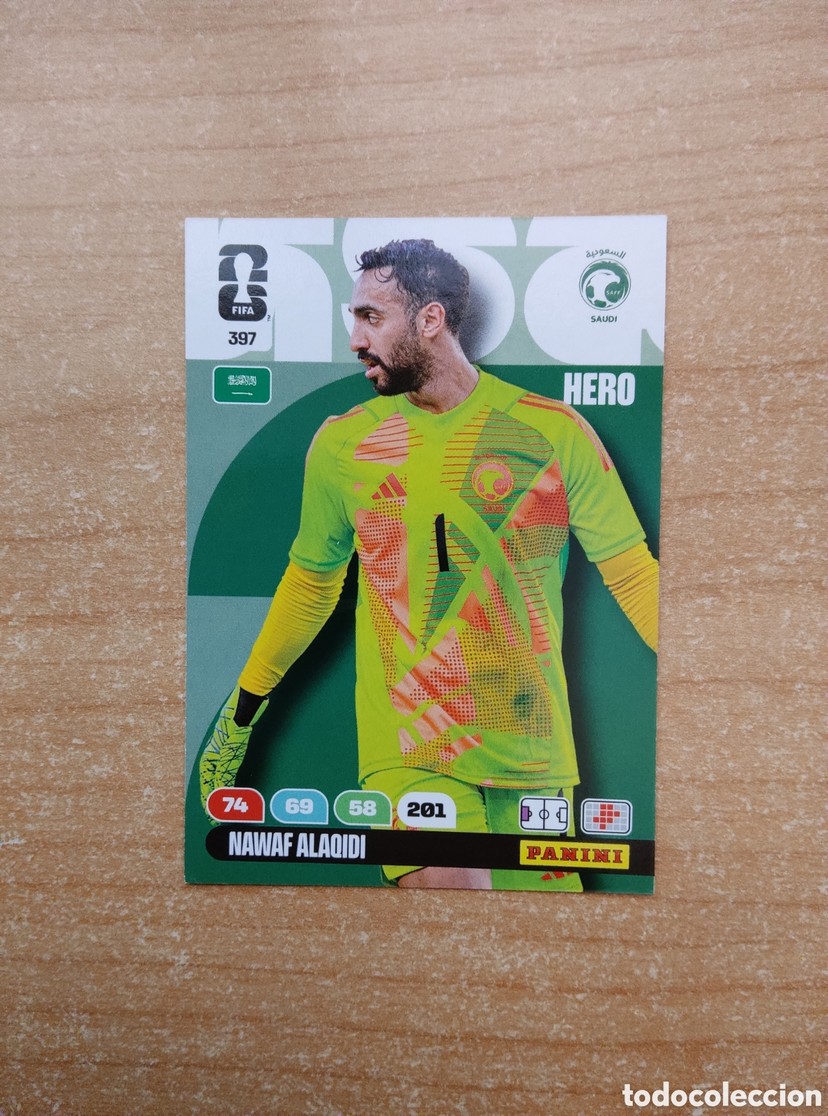 Cromos de f&uacute;tbol: 397 NAWAF ALAQIDI ARABIA SAUDI ADRENALYN XL MUNDIAL 2026