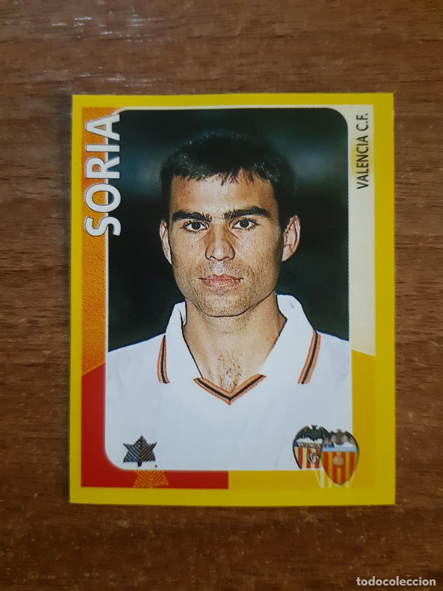 Cromos de f&uacute;tbol: N&deg;411 SORIA VALENCIA SUPER CAMPEONATO 98-99 PANINI SPORTS. NUNCA PEGADO, SIN PEGAR