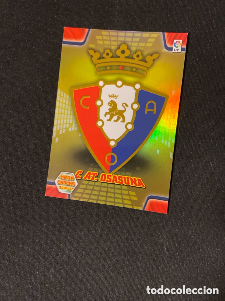 Cromos de f&uacute;tbol: ESCUDO 217 (OSASUNA) MEGA