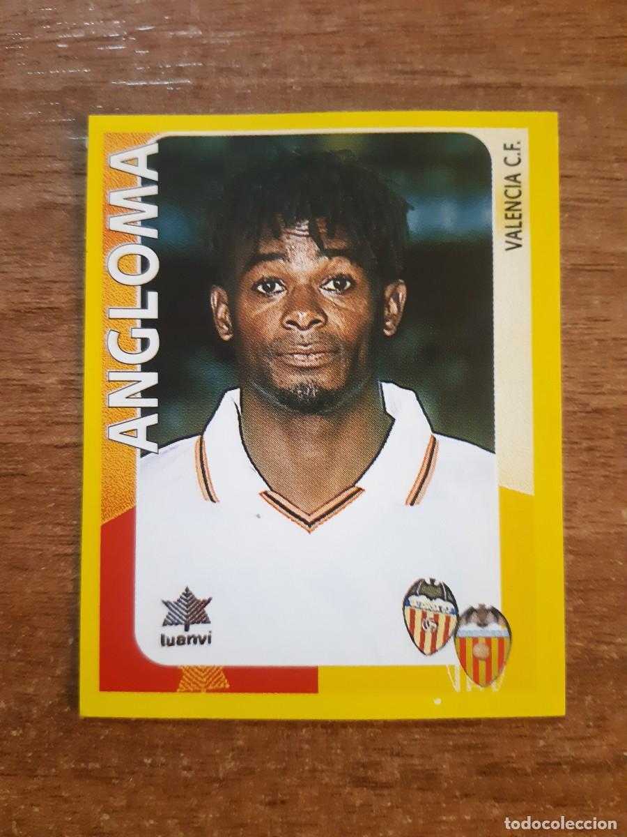 Cromos de f&uacute;tbol: N&deg;410 ANGLOMA VALENCIA SUPER CAMPEONATO 98-99 PANINI SPORTS. NUNCA PEGADO, SIN PEGAR