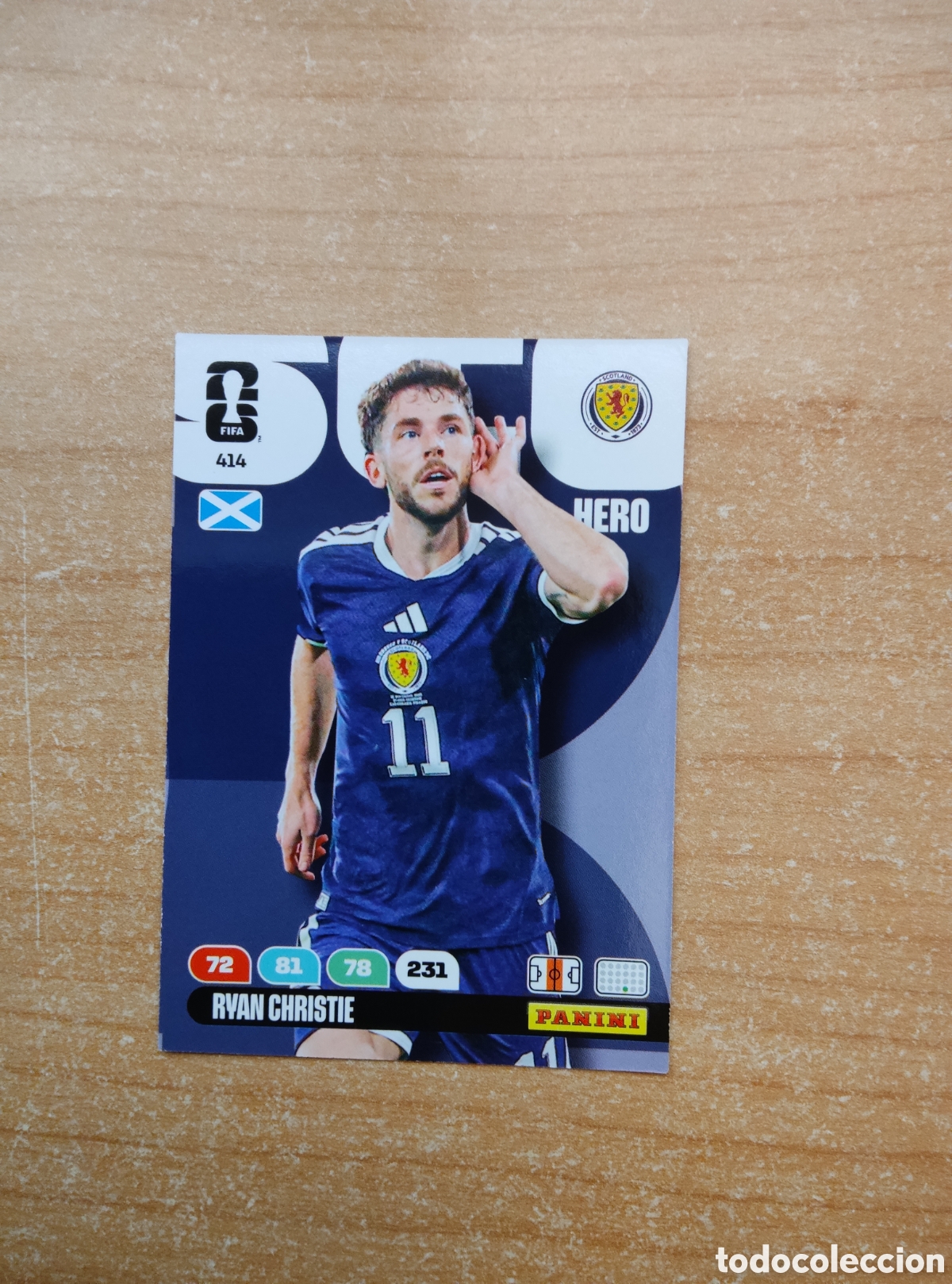 Cromos de f&uacute;tbol: 414 RYAN CHRISTIE ESCOCIA ADRENALYN XL MUNDIAL 2026