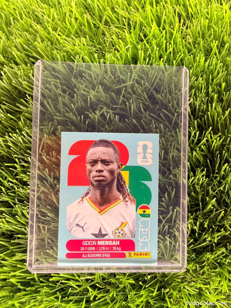 Cromos de f&uacute;tbol: N&ordm; GHA7 Gideon Mensah Ghana Mundial 2026 Stickers