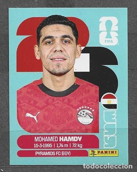 Cromos de f&uacute;tbol: Mundial 2026 - Mohamed Hamdv - N&ordm; 4 - Egipto