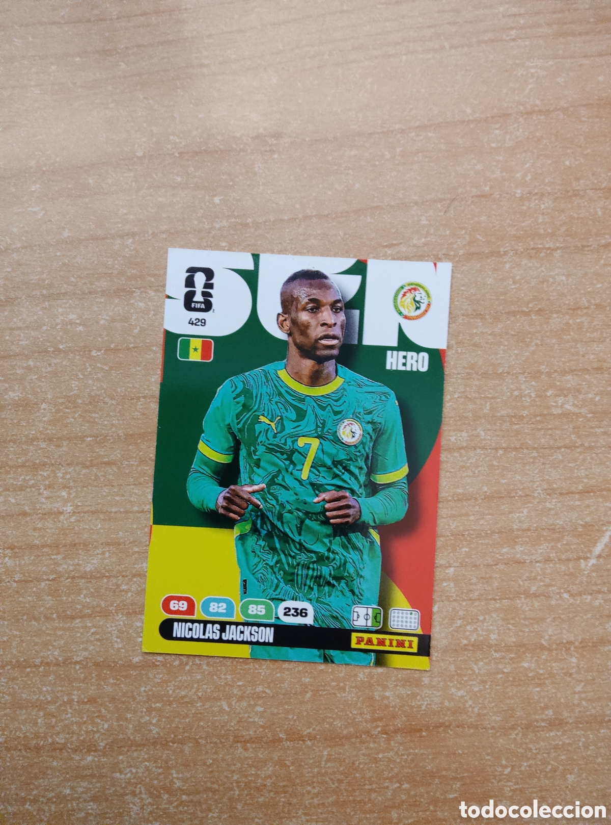 Cromos de f&uacute;tbol: 429 NICOLAS JACKSON SENEGAL ADRENALYN XL MUNDIAL 2026